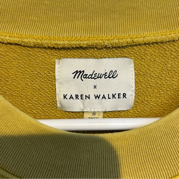 Madewell x Karen Walker garment-dyed sweatshirt - Picture 5 of 10